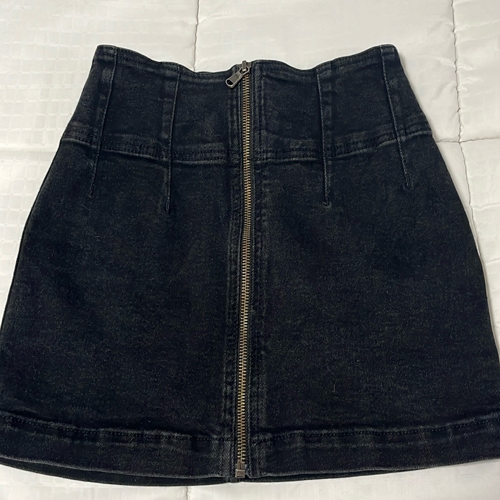 Free people Jean skirt